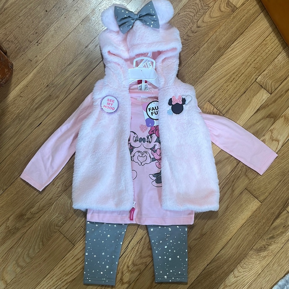 Minnie Mouse 3-piece matching set